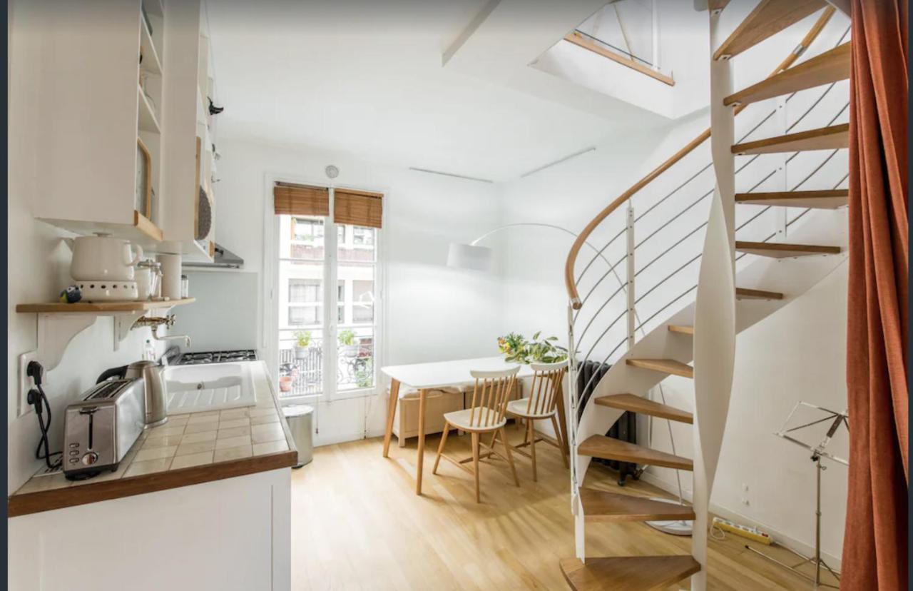 Petit appartement lumineux et atypique à Paris 14. Exterior foto