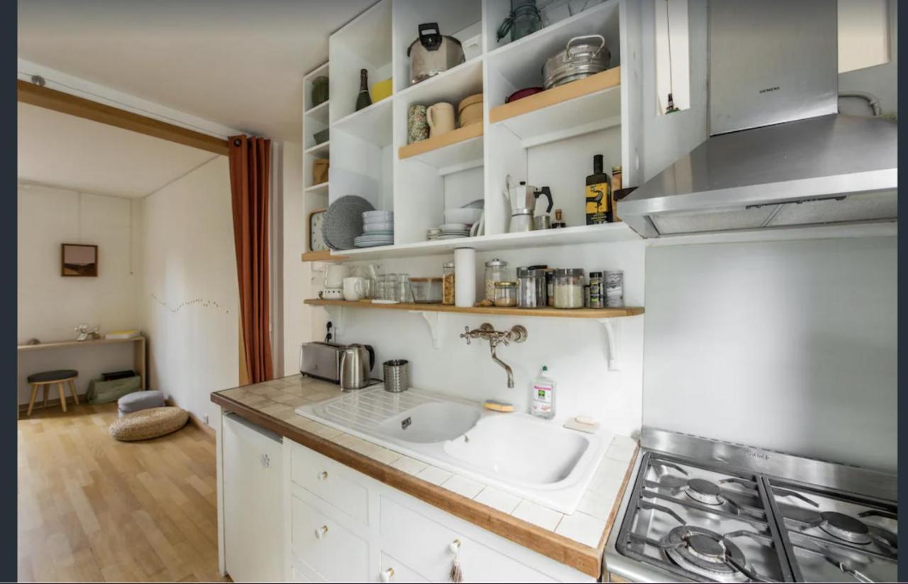 Petit appartement lumineux et atypique à Paris 14. Exterior foto