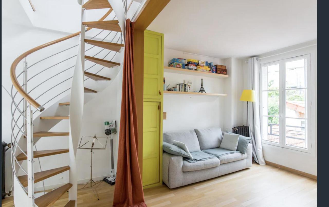 Petit appartement lumineux et atypique à Paris 14. Exterior foto