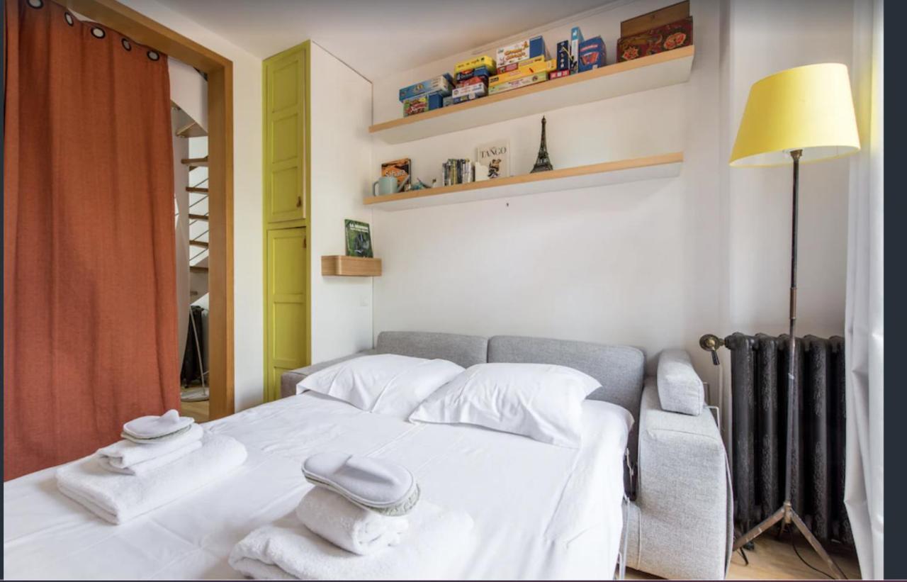 Petit appartement lumineux et atypique à Paris 14. Exterior foto