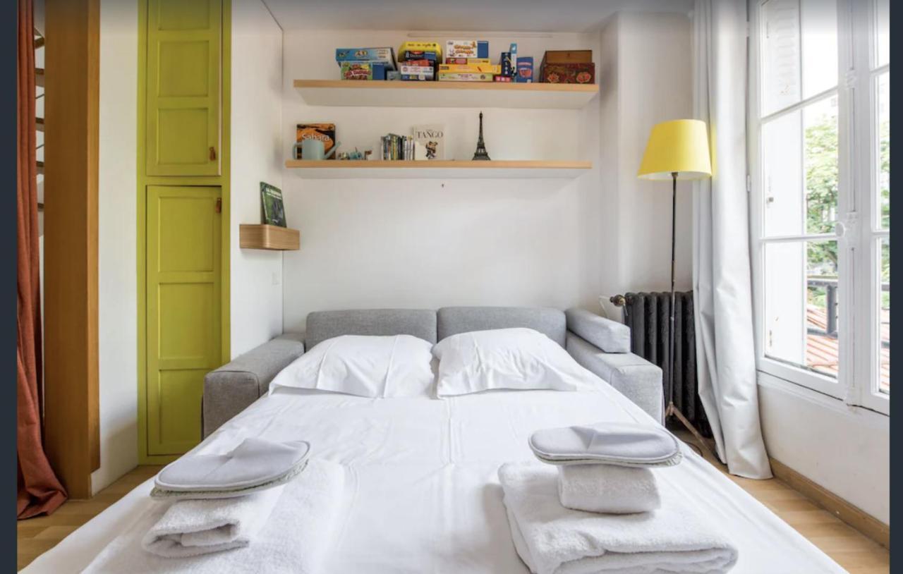Petit appartement lumineux et atypique à Paris 14. Exterior foto